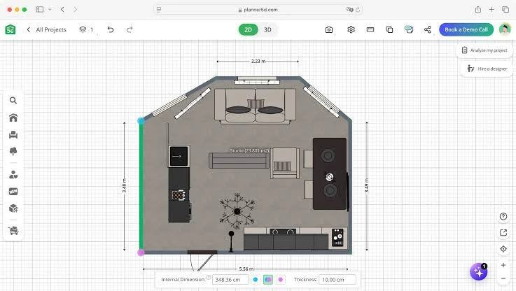 آموزش Planner 5D؛ گام‌به‌گام خانه را قبل از خرید مبل طراحی کنید - تصویر مقاله - معماری و طراحی