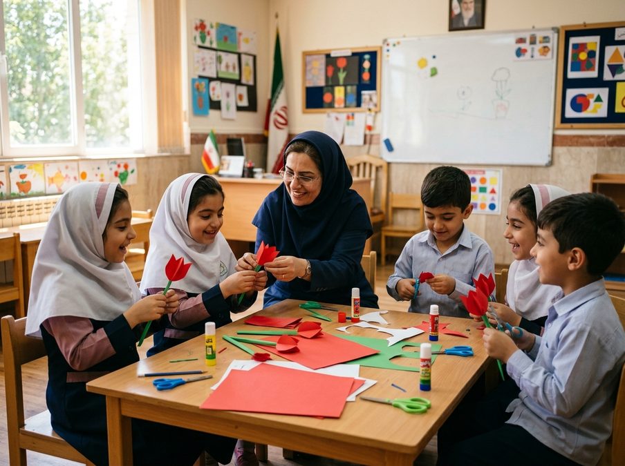 فضاسازی هفته دفاع مقدس در مدرسه: راهنمای عملی با مشارکت دانش‌آموزان - تصویر مقاله - معماری و طراحی