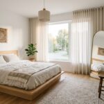 چیدمان اتاق ۱۲ متری؛ راهنمای جامع طراحی فضای کار و خواب بدون شلوغی