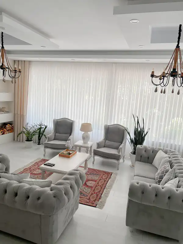 چیدمان پذیرایی تازه عروس