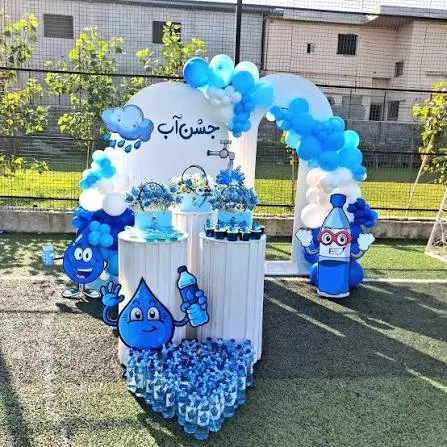 سه ایدهٔ دکور جشن آب مدرسه با حروف الفبا - تصویر ۴ - الهام بگیر